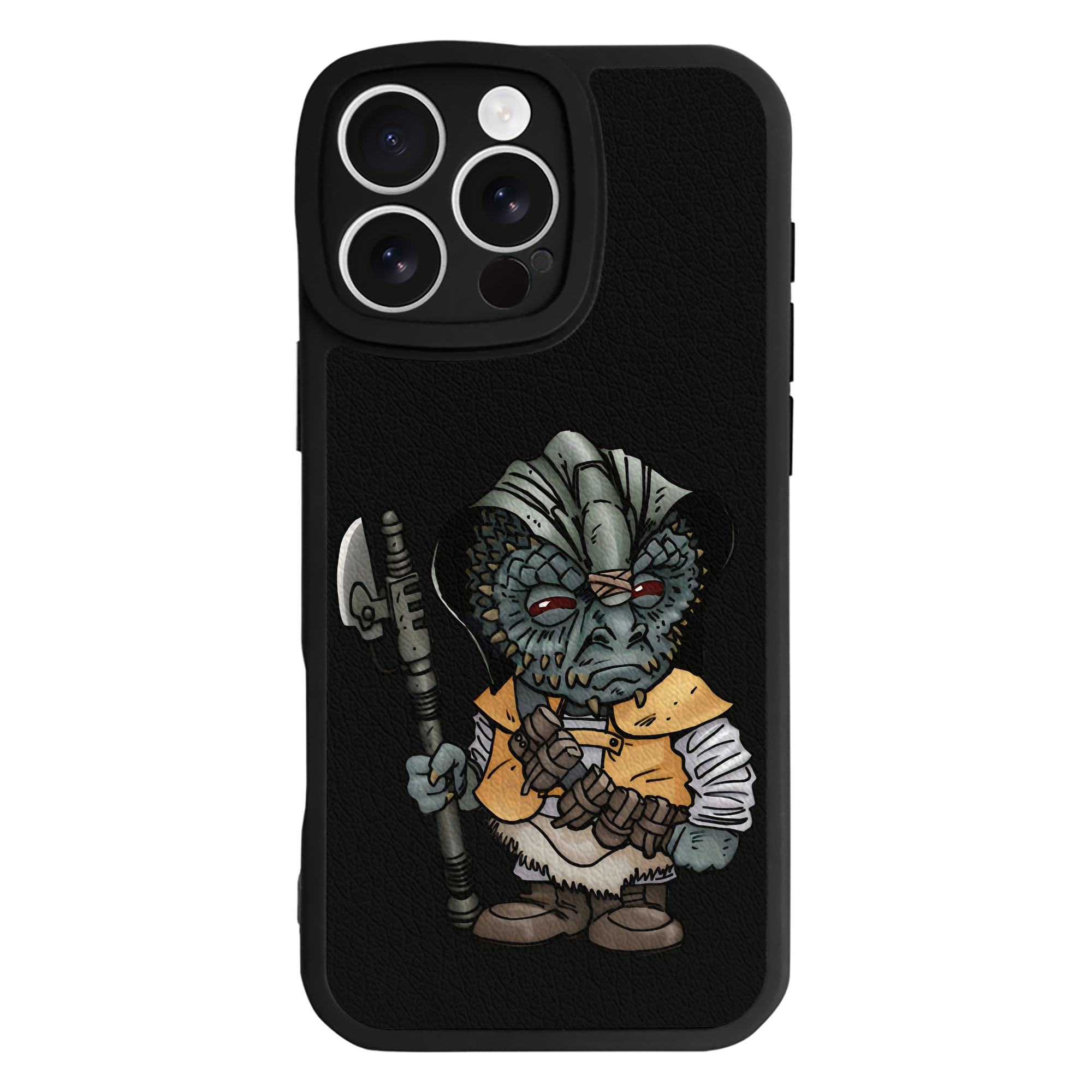 （画像用） スター・ウォーズ Star Wars 【iPhone 16シリーズ対応】シリコンスマホケース（レザー調） 材質：シリコン